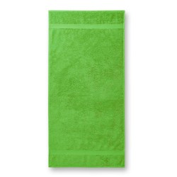 Serviette Brodée Personnalisée - Coton Qualité Pro vert