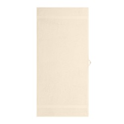 Serviette Brodée Personnalisée - Coton Qualité Pro Beige amande