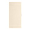 Serviette Brodée Personnalisée - Coton Qualité Pro Beige amande
