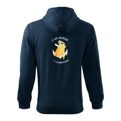 Gilet Zippé 2e RIMA 1ère Compagnie - 300g/m² | Walsam